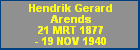 Hendrik Gerard Arends