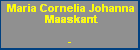 Maria Cornelia Johanna Maaskant