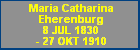 Maria Catharina Eherenburg