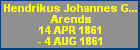 Hendrikus Johannes Gerardus Arends