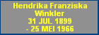 Hendrika Franziska Winkler