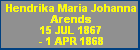 Hendrika Maria Johanna Arends