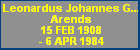 Leonardus Johannes Gradus Arends