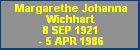 Margarethe Johanna Wichhart