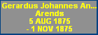 Gerardus Johannes Antonius Arends