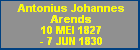 Antonius Johannes Arends