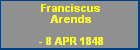 Franciscus Arends