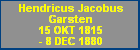 Hendricus Jacobus Garsten