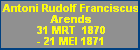 Antoni Rudolf Franciscus Arends