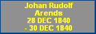 Johan Rudolf Arends