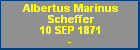 Albertus Marinus Scheffer