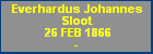 Everhardus Johannes Sloot