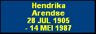 Hendrika Arendse