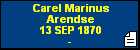 Carel Marinus Arendse