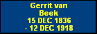 Gerrit van Beek