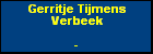 Gerritje Tijmens Verbeek