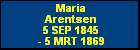 Maria Arentsen