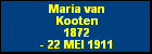 Maria van Kooten