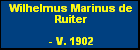 Wilhelmus Marinus de Ruiter