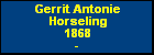 Gerrit Antonie Horseling