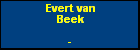 Evert van Beek