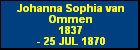 Johanna Sophia van Ommen