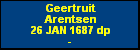Geertruit Arentsen