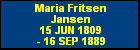 Maria Fritsen Jansen