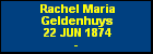 Rachel Maria Geldenhuys