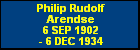 Philip Rudolf Arendse
