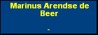 Marinus Arendse de Beer