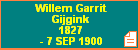 Willem Garrit Gijgink