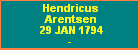 Hendricus Arentsen