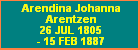 Arendina Johanna Arentzen