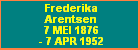 Frederika Arentsen