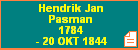 Hendrik Jan Pasman