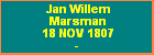 Jan Willem Marsman
