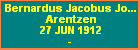 Bernardus Jacobus Johannes Arentzen