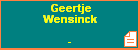 Geertje Wensinck