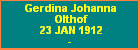 Gerdina Johanna Olthof