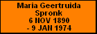 Maria Geertruida Spronk