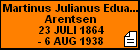 Martinus Julianus Eduard Arentsen