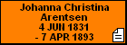 Johanna Christina Arentsen