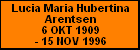 Lucia Maria Hubertina Arentsen