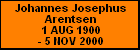 Johannes Josephus Arentsen