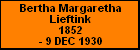 Bertha Margaretha Lieftink