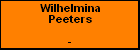 Wilhelmina Peeters