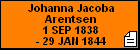 Johanna Jacoba Arentsen