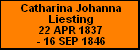 Catharina Johanna Liesting