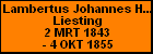 Lambertus Johannes Hubertus Liesting